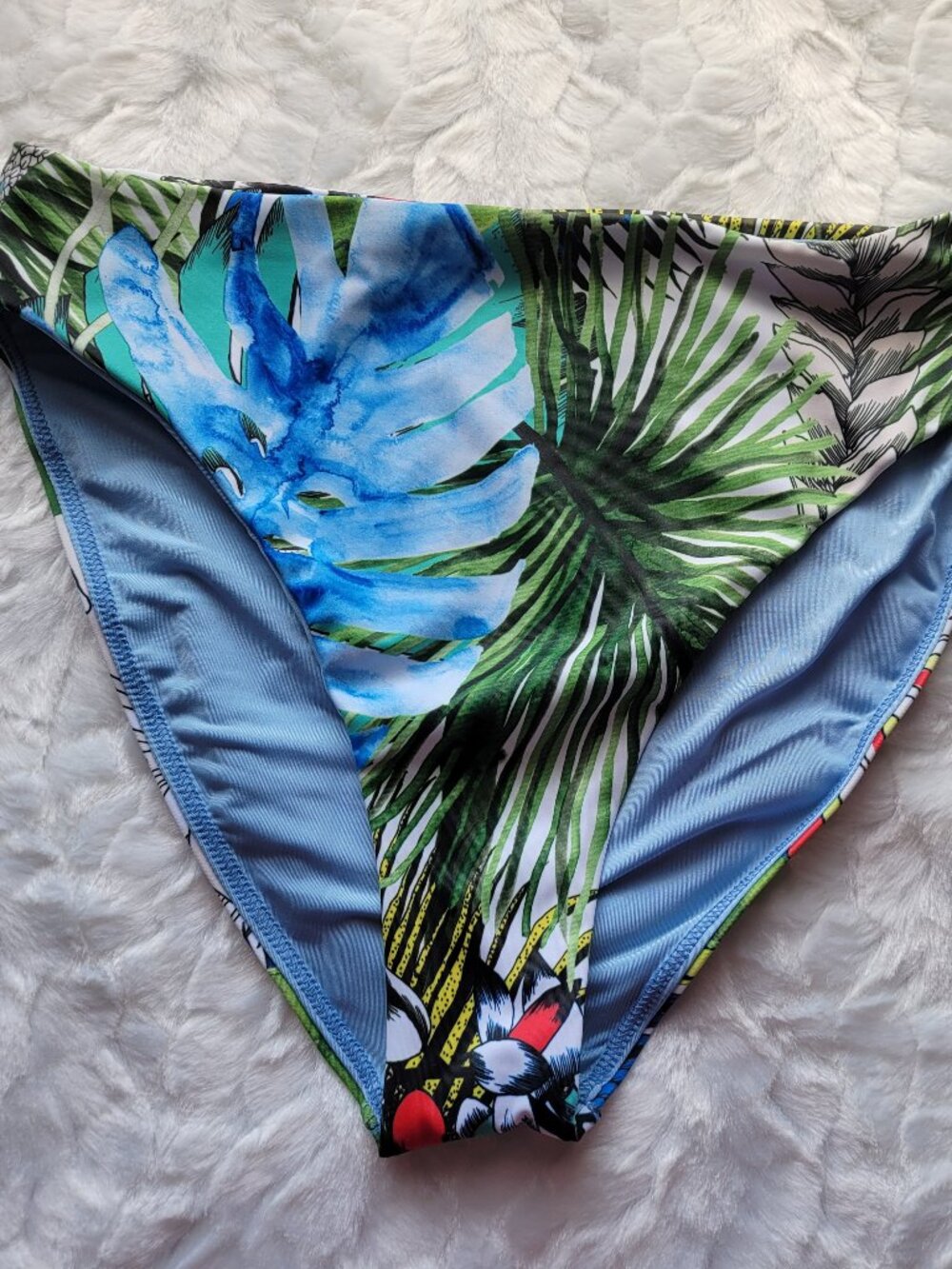 Swiminista Bikini Bottom Women's Medium Swim Jardin Chic Christian Lacroix NWT